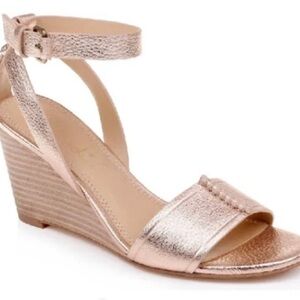 5/$25 Item Splendid Rose Gold Open Toe Wedge